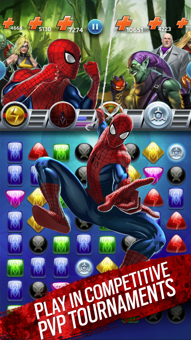Marvel puzzle quest best characters